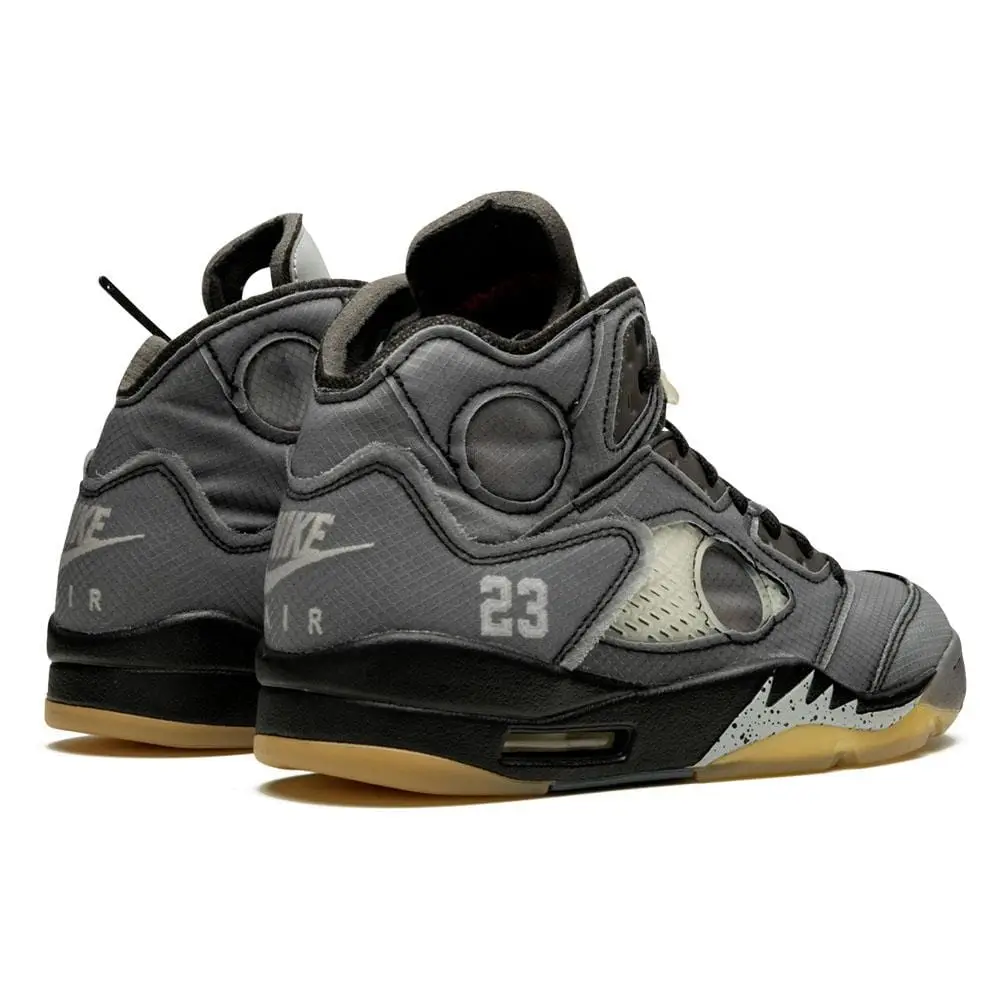 OFF-WHITE x Air Jordan 5 Retro SP 'Muslin' 