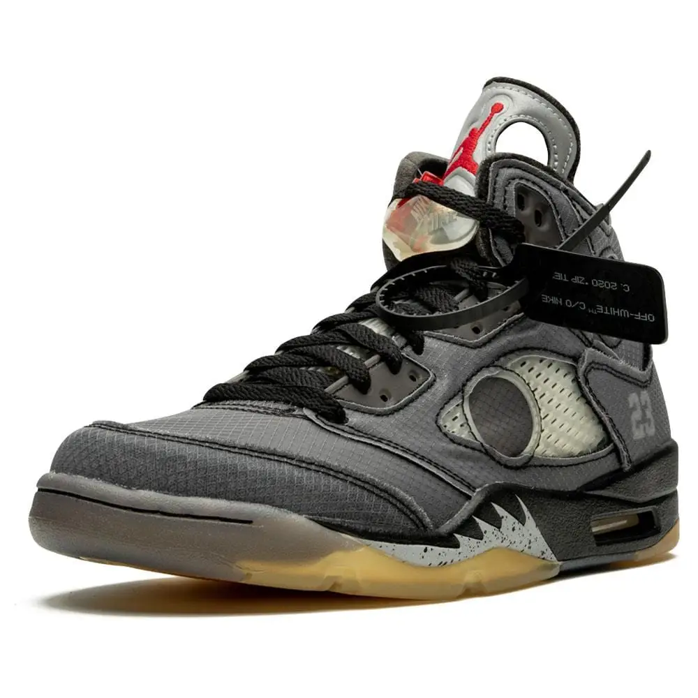 OFF-WHITE x Air Jordan 5 Retro SP 'Muslin' 