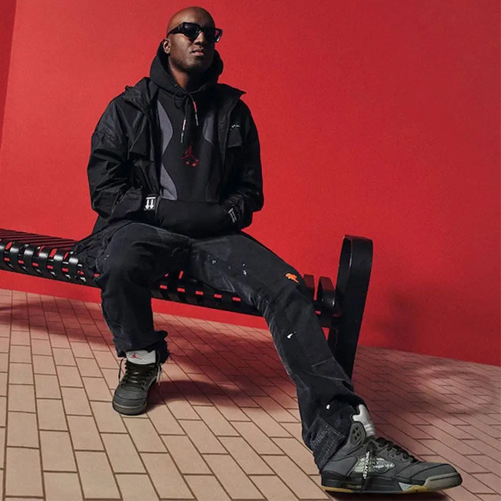 OFF-WHITE x Air Jordan 5 Retro SP 'Muslin' 