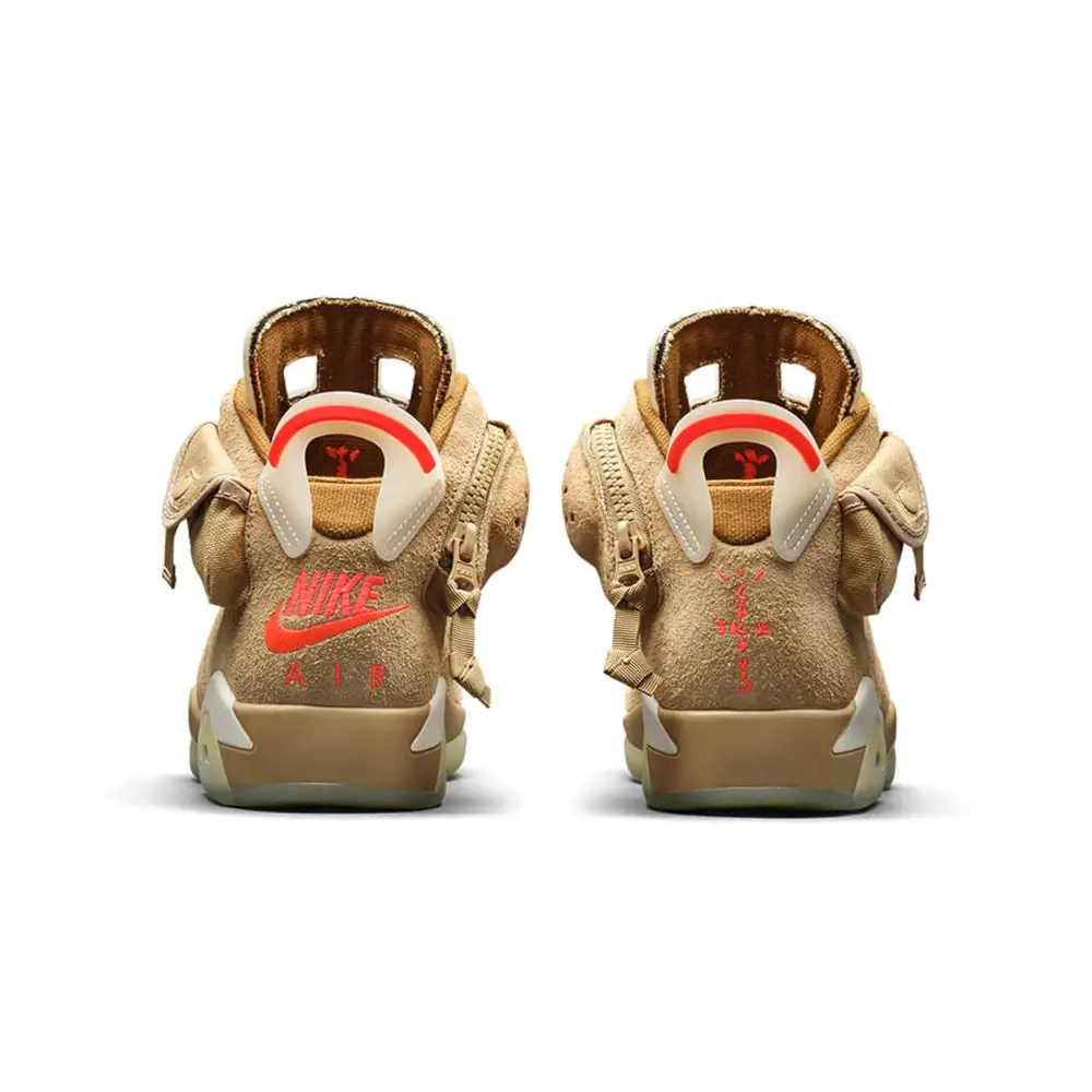 Travis Scott x Air Jordan 6 Retro 'British Khaki' 
