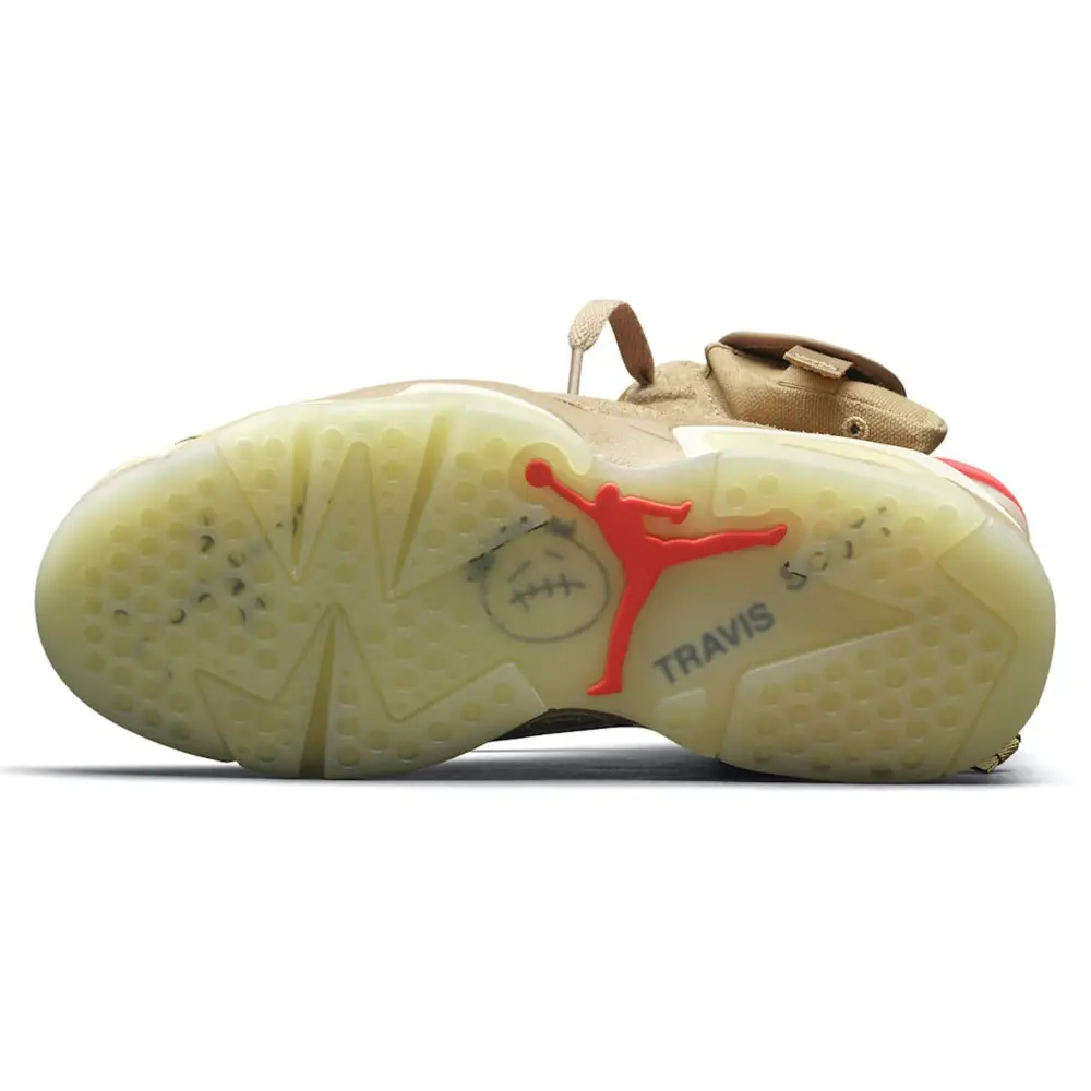 Travis Scott x Air Jordan 6 Retro 'British Khaki' 