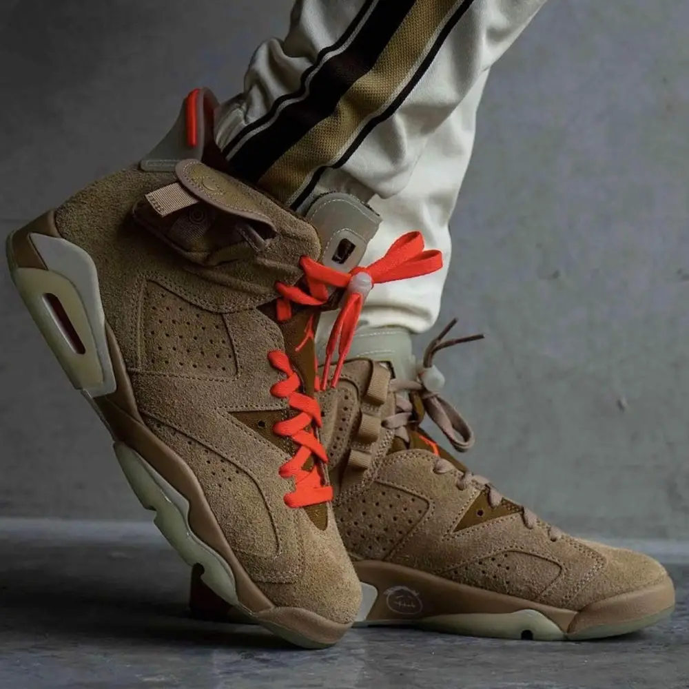 Travis Scott x Air Jordan 6 Retro 'British Khaki' 