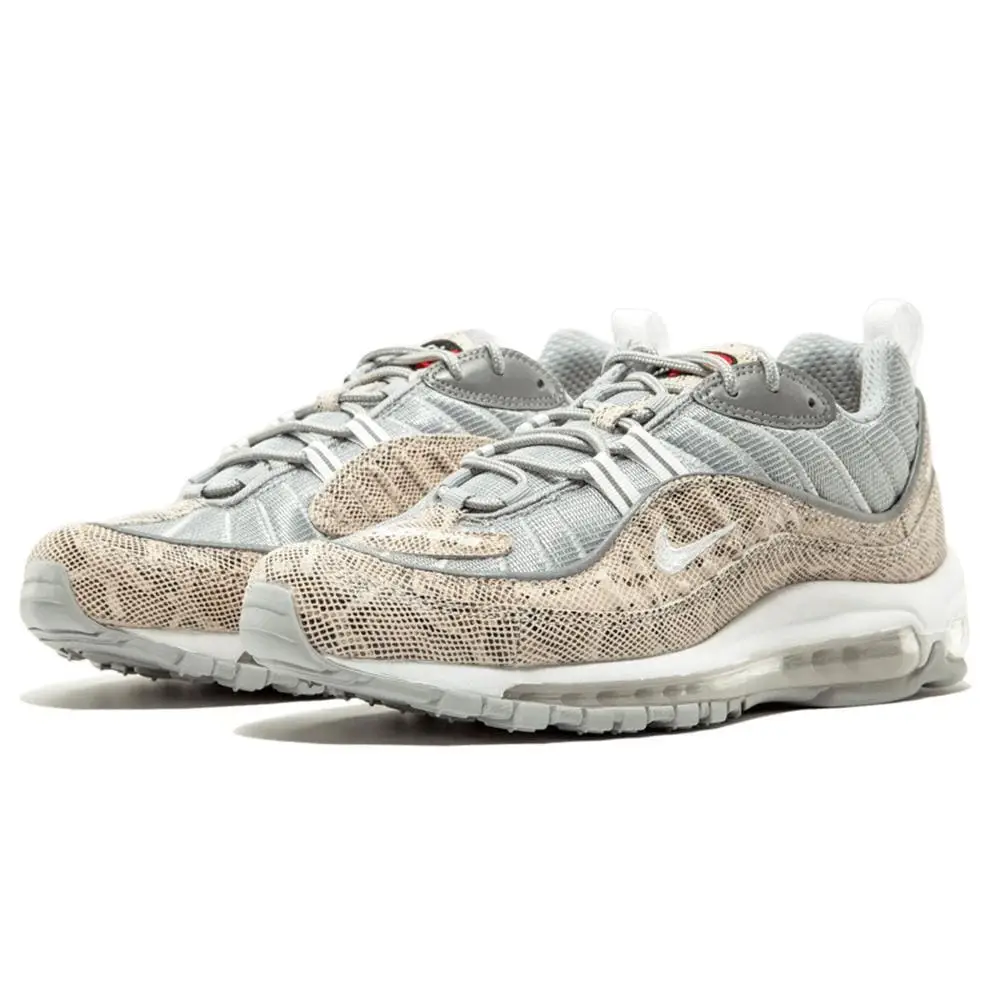 Nike x Supreme Air Max 98 'Cream-Reflect Silver'