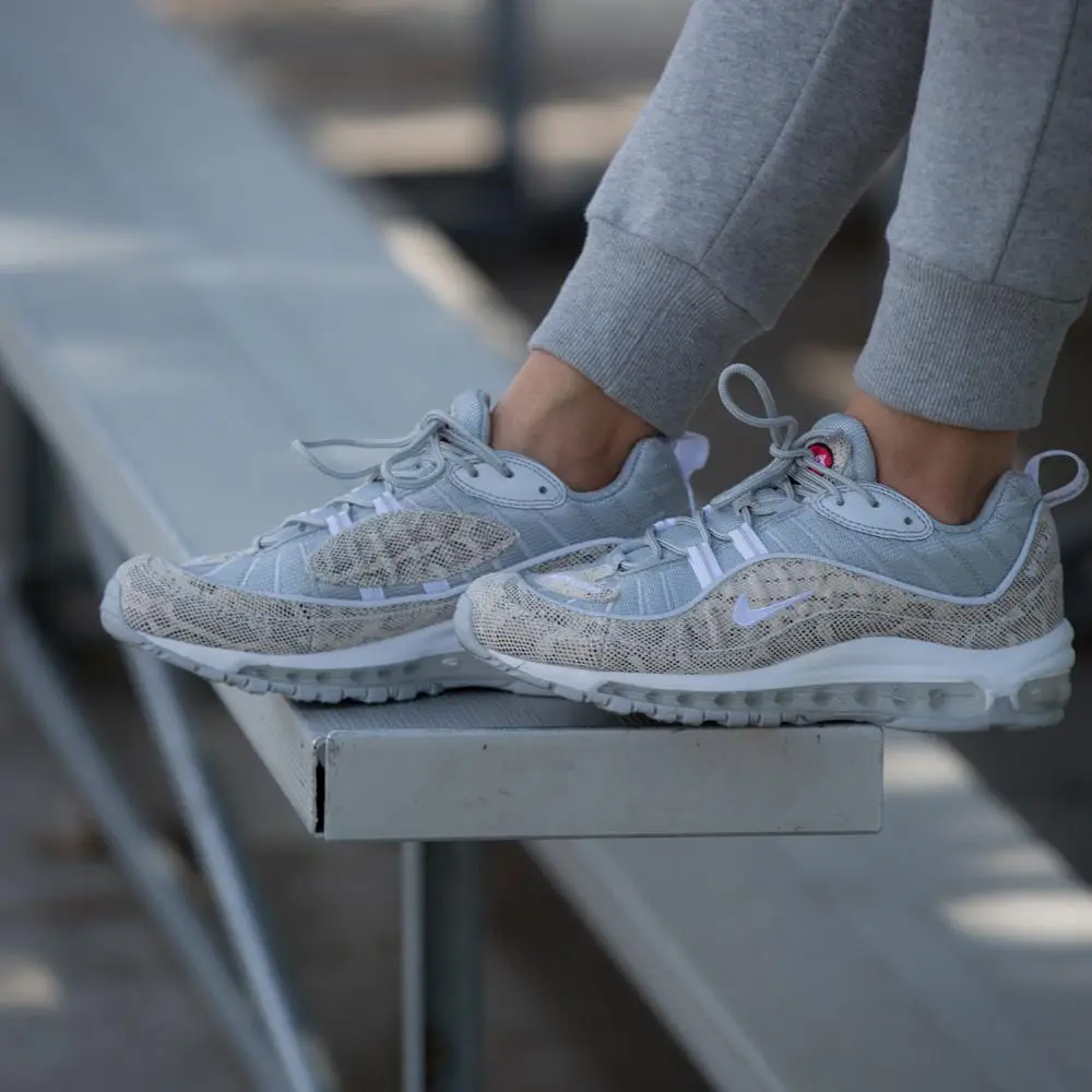 Nike x Supreme Air Max 98 'Cream-Reflect Silver' 