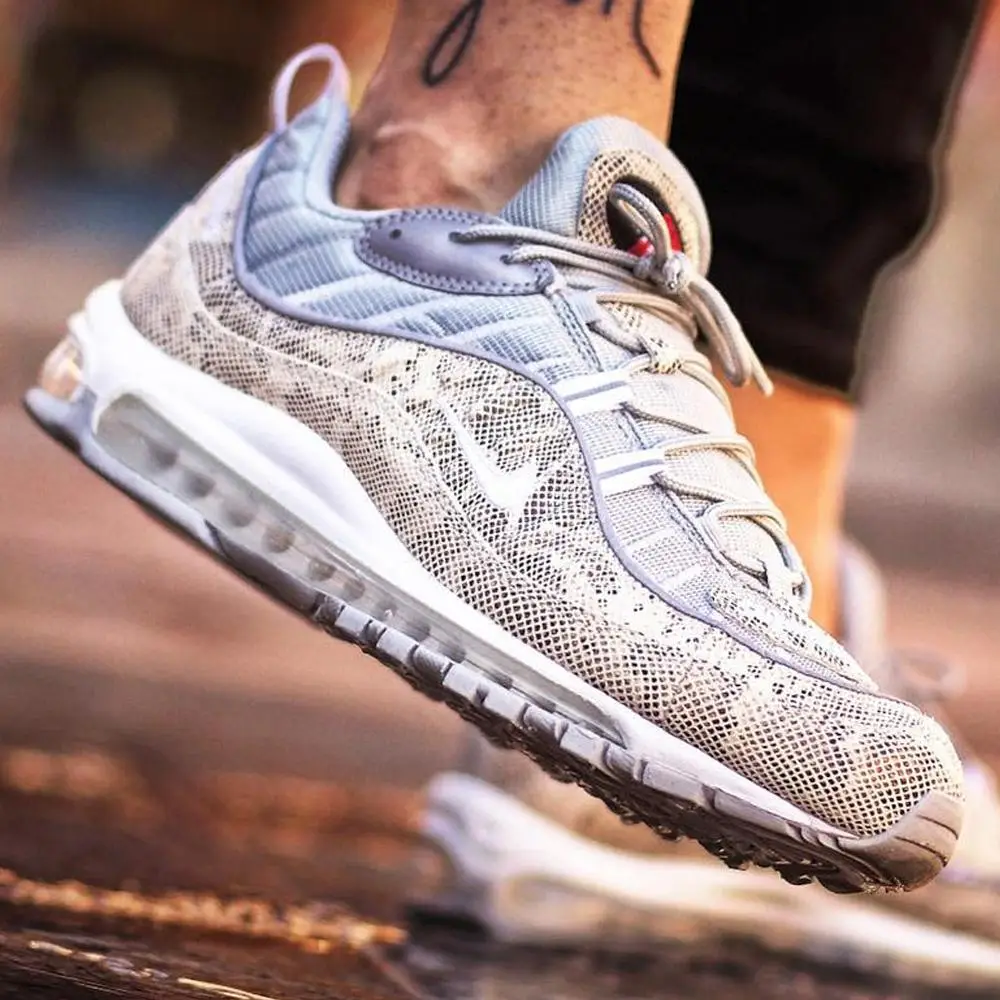Nike x Supreme Air Max 98 'Cream-Reflect Silver' 