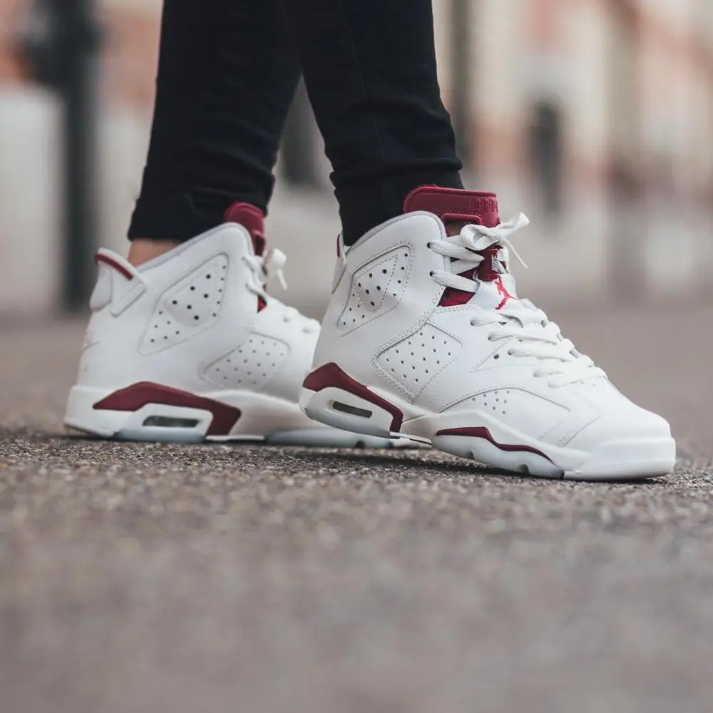 Air Jordan 6 Retro Maroon 