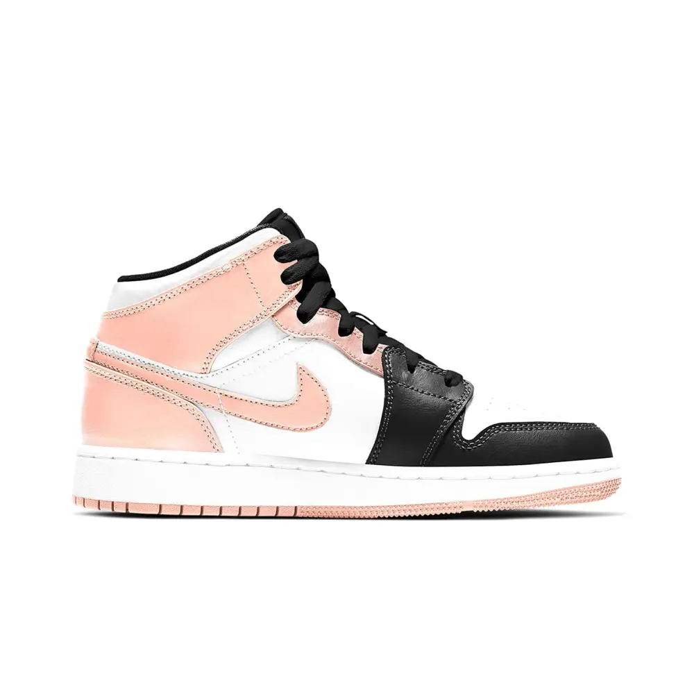 Air Jordan 1 Mid GS 'Crimson Tint' 