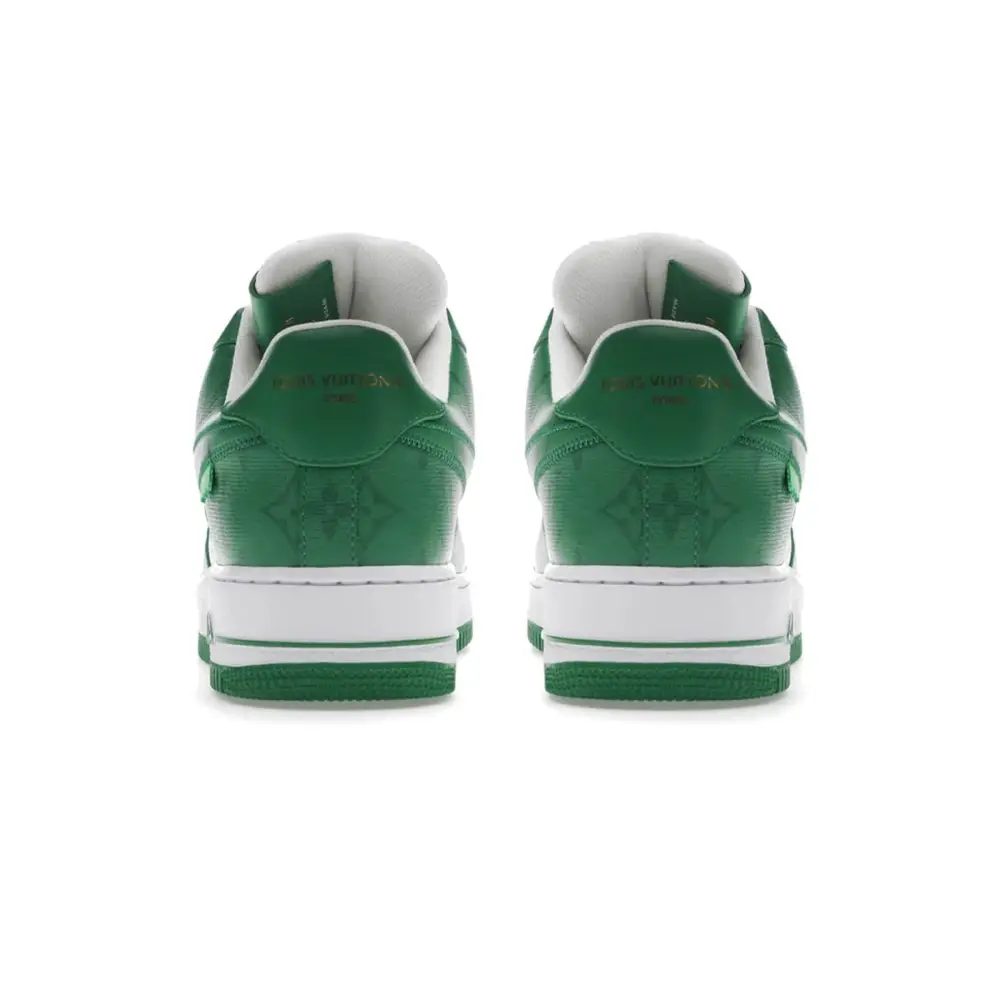 Louis Vuitton Nike Air Force 1 Low By Virgil Abloh White Green 