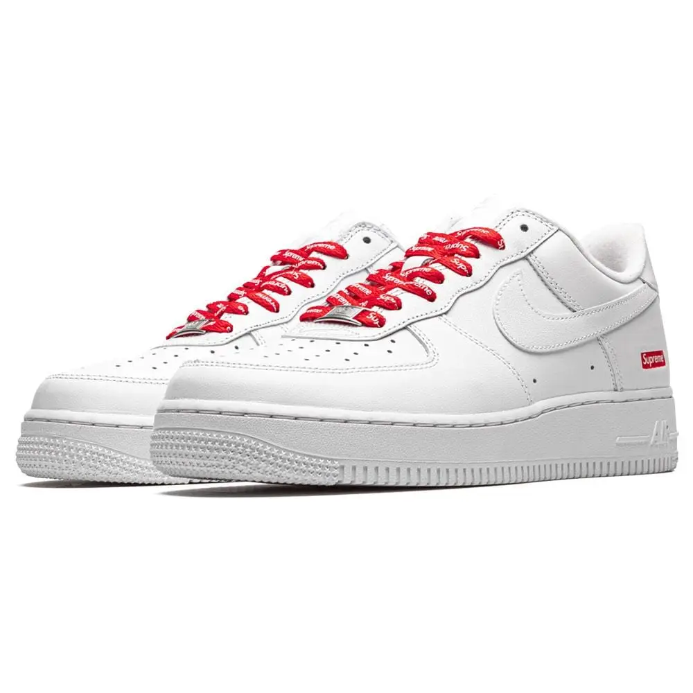 Supreme x Nike Air Force 1 Low 'Box Logo - White' DE6DF677