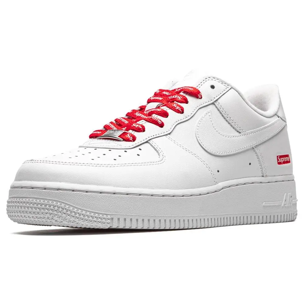 Supreme x Nike Air Force 1 Low 'Box Logo - White' 
