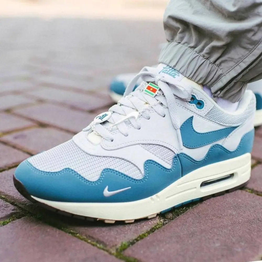Patta x Nike Air Max 1 'Noise Aqua' 