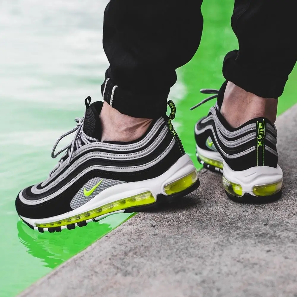 Nike Air Max 97 Black-Neon OG  Japan 