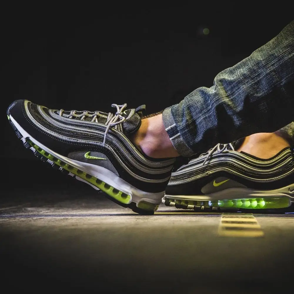 Nike Air Max 97 Black-Neon OG  Japan 