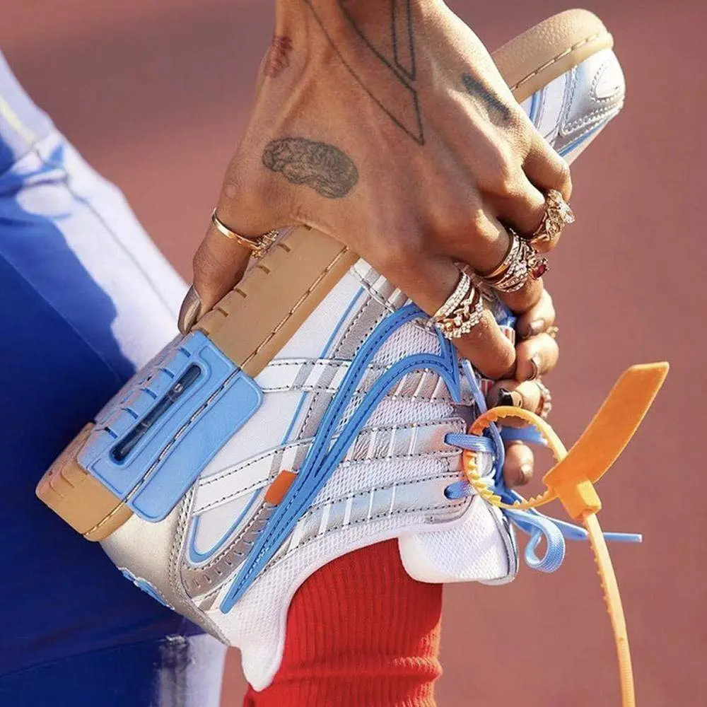 Off-White x Nike Air Rubber Dunk 'University Blue' 
