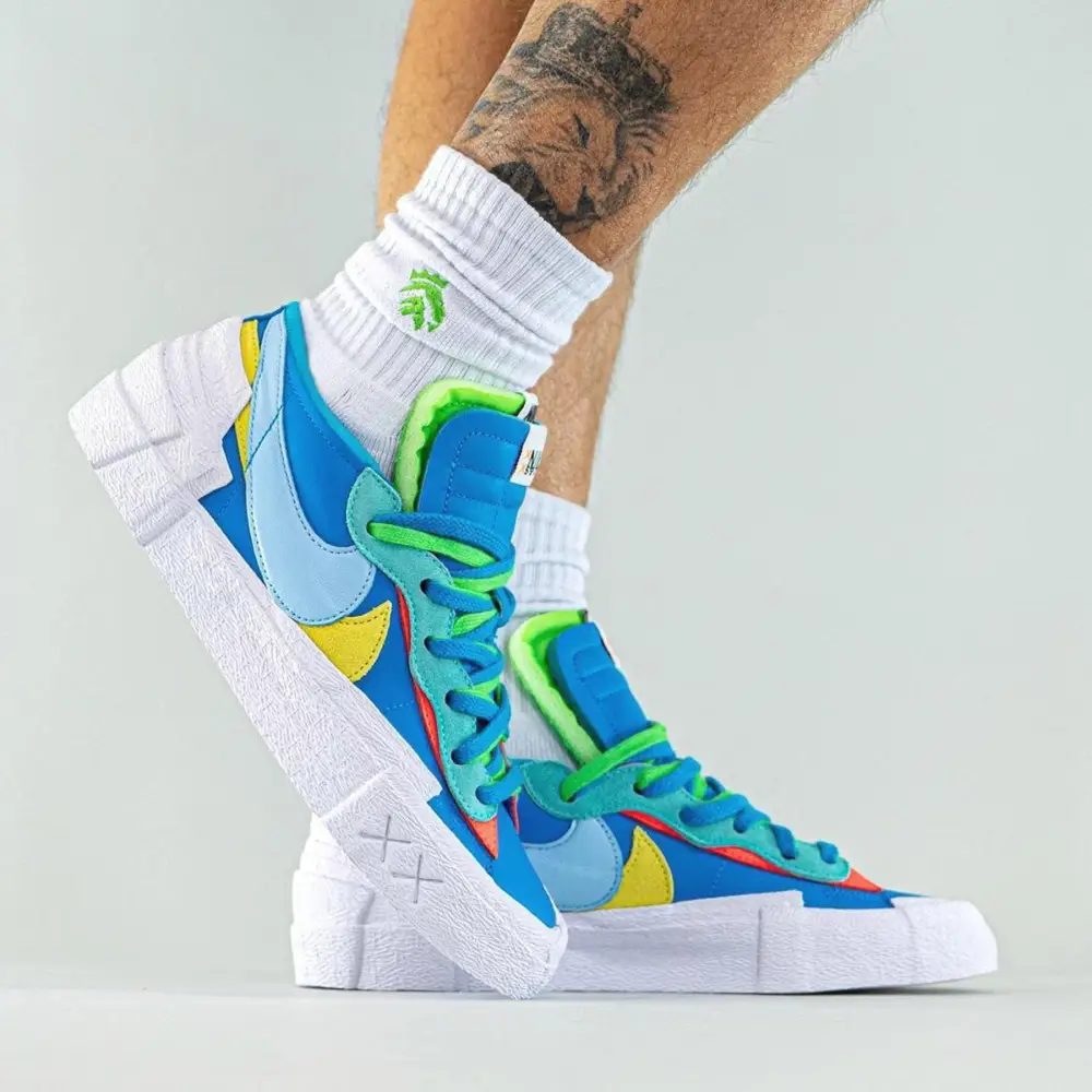 KAWS x sacai x Nike Blazer Low ‘Neptune Blue’ 