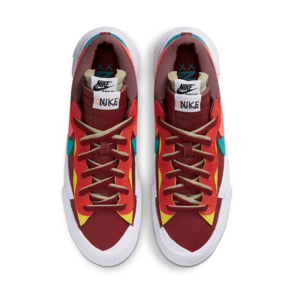 KAWS x sacai x Nike Blazer Low ‘Team Red’ 