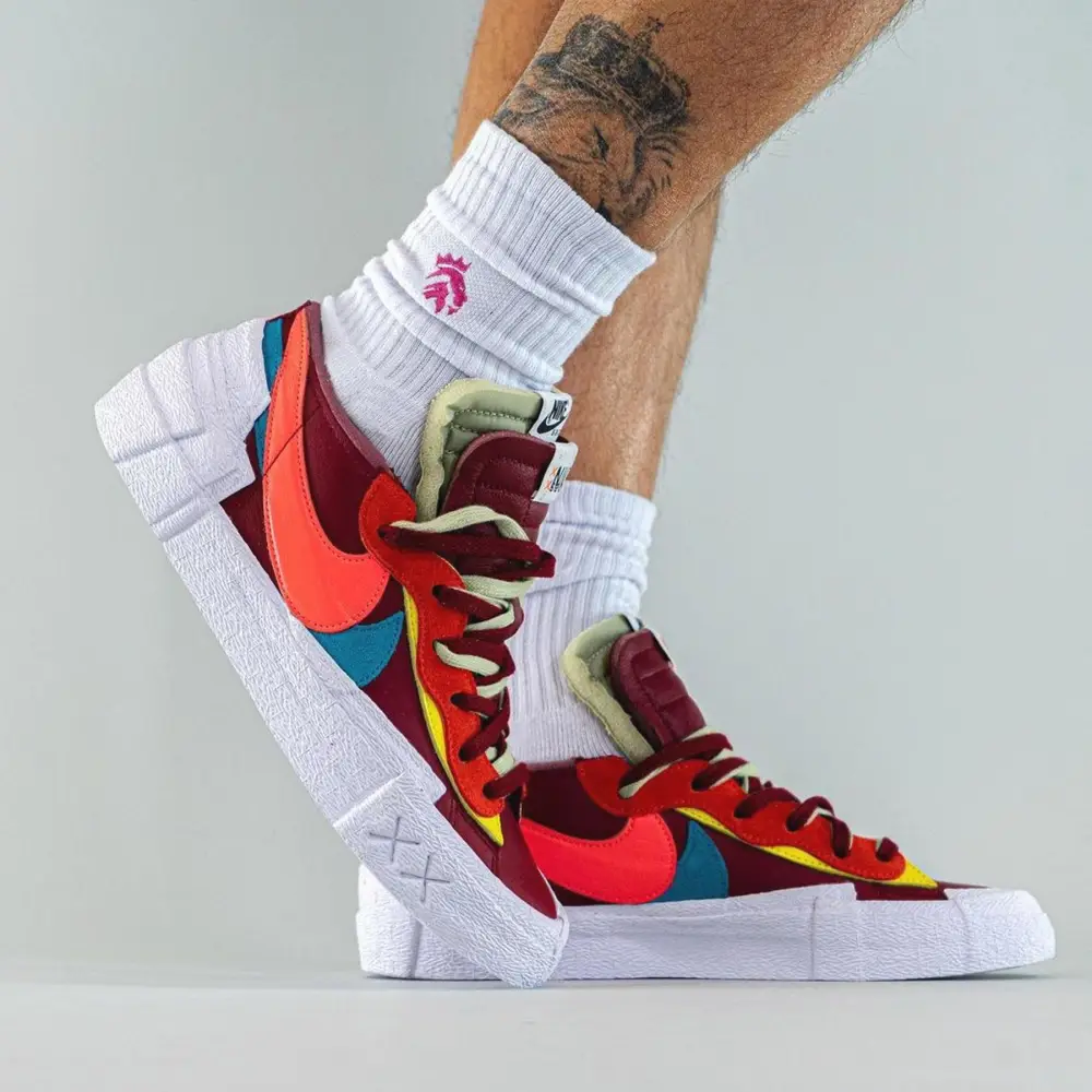 KAWS x sacai x Nike Blazer Low ‘Team Red’ 