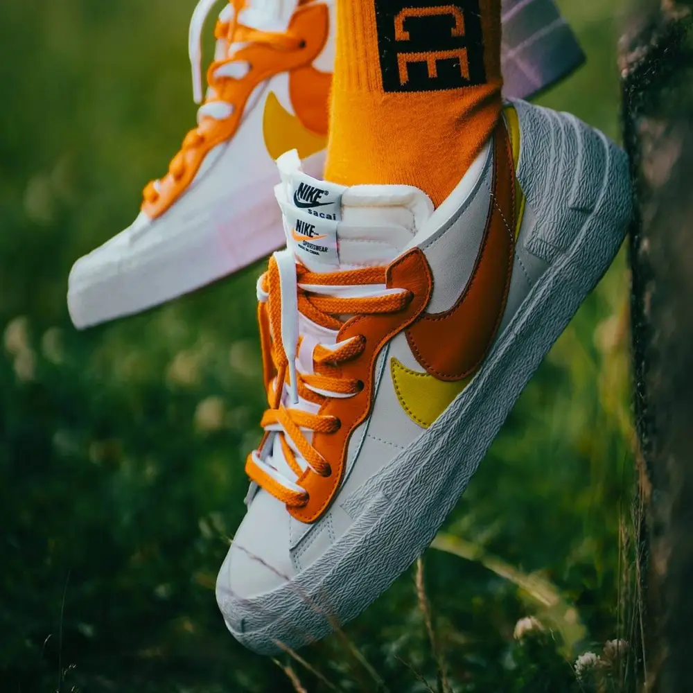 Sacai x Nike Blazer Low 'Magma Orange' 