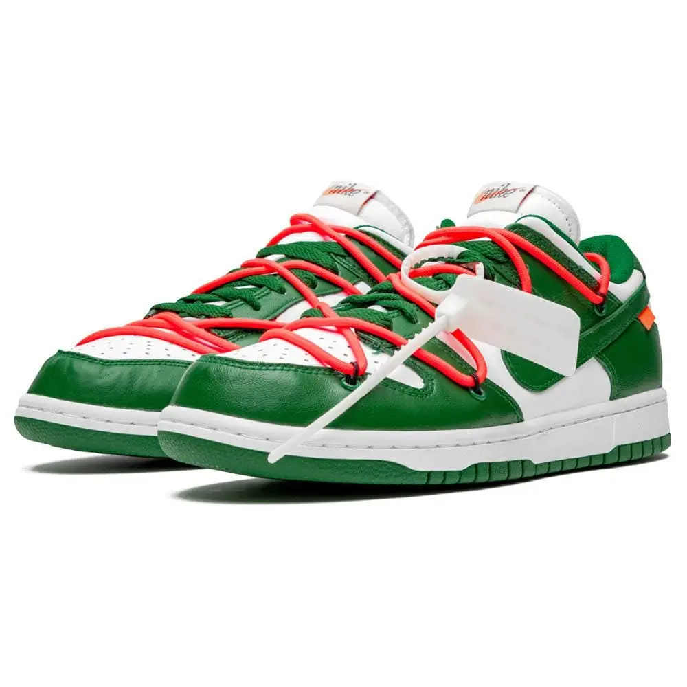 OFF-WHITE x Nike Dunk Low 'Pine Green' 8FDF6444