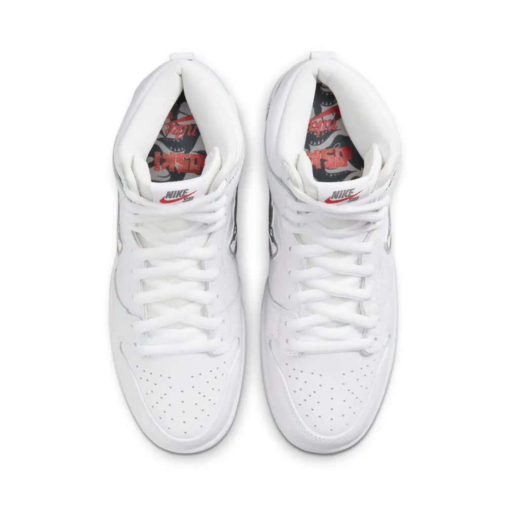 Oski x Nike Dunk High SB 'Great White Shark' 