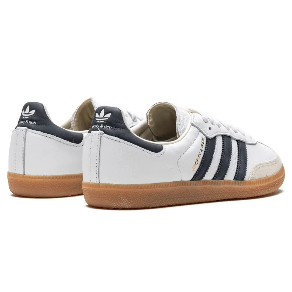 Sporty & Rich x Adidas Samba OG 'White Black' 
