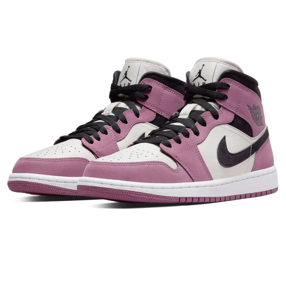 Air Jordan 1 Mid SE Wmns 'Berry Pink' A87458