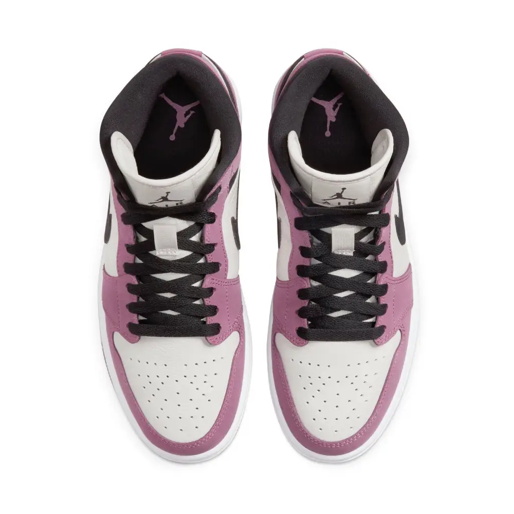 Air Jordan 1 Mid SE Wmns 'Berry Pink' 