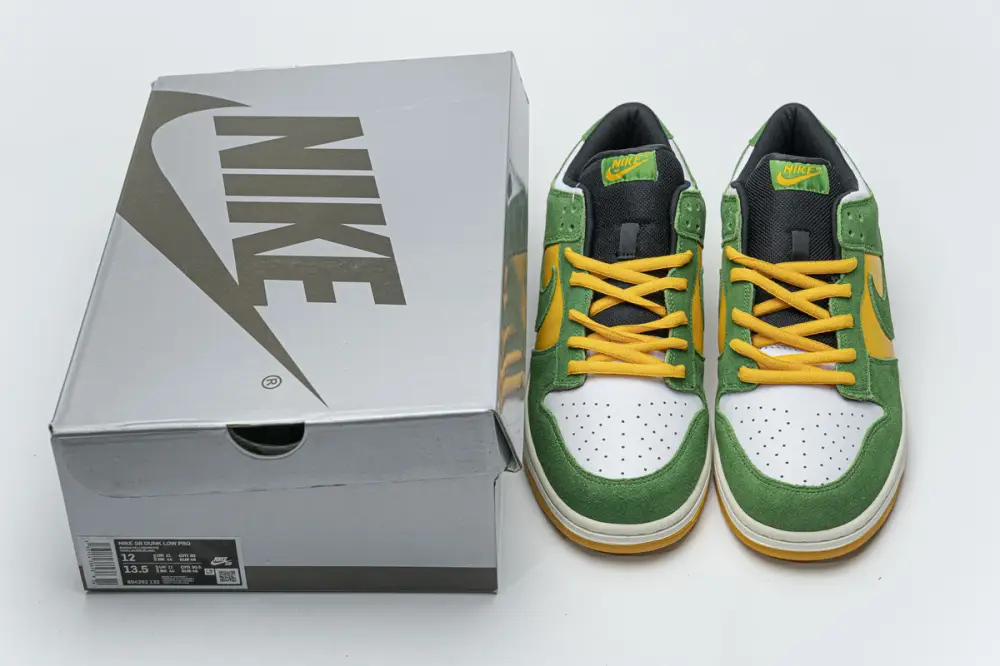 Nike Dunk Low Green Yellow  Dunk Low Green Yellow 804292-132