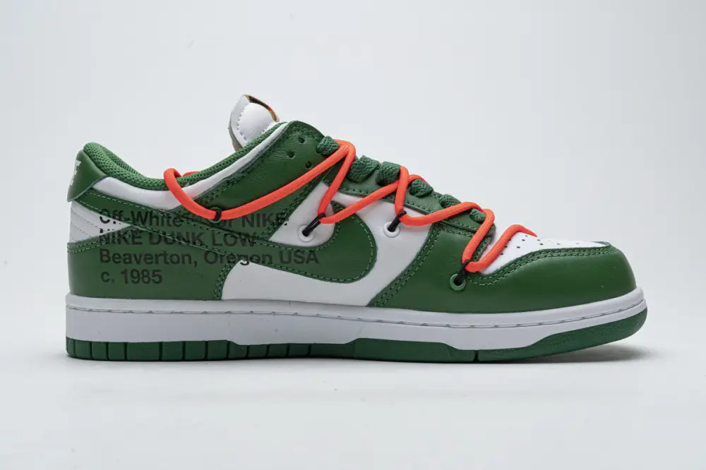 OFF-WHITE x Nike Dunk SB Low Pine Green CT0856-100 
