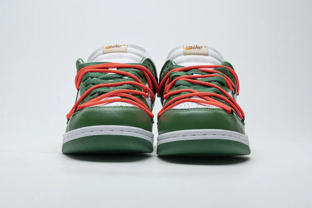 OFF-WHITE x Nike Dunk SB Low Pine Green CT0856-100 