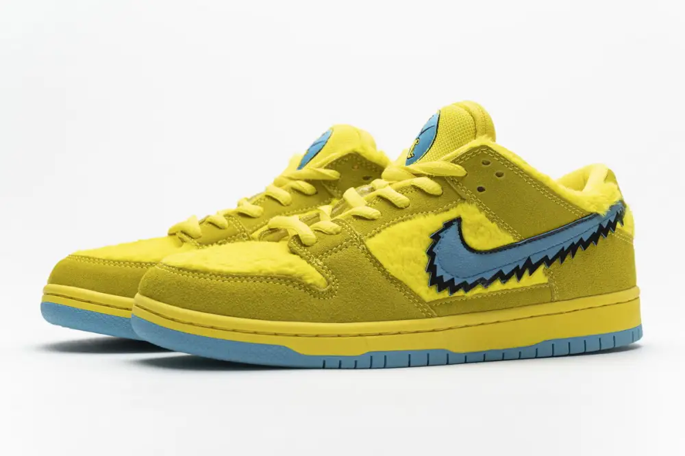 Grateful Dunk Yellow Bear Reps Dead x Nike SB Dunk Low “ Yellow Bear” CJ5378-700