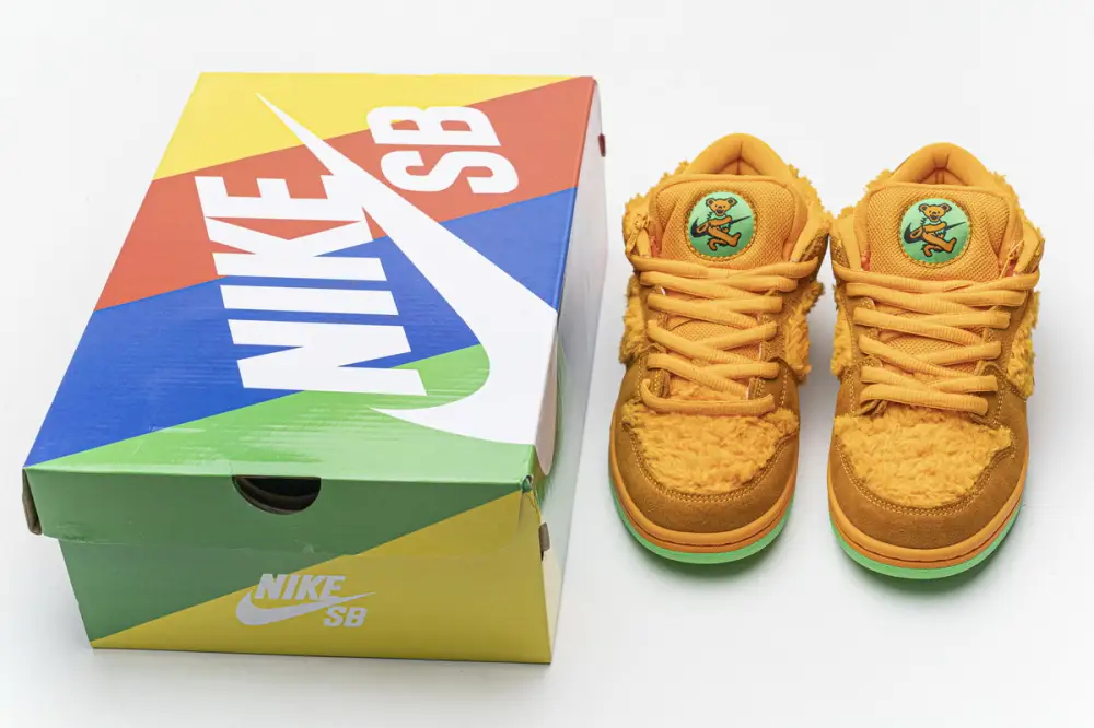Grateful dunk Orange Bear Dead x Nike SB Dunk Low Pro QS “ Orange Bear” CJ5378-800