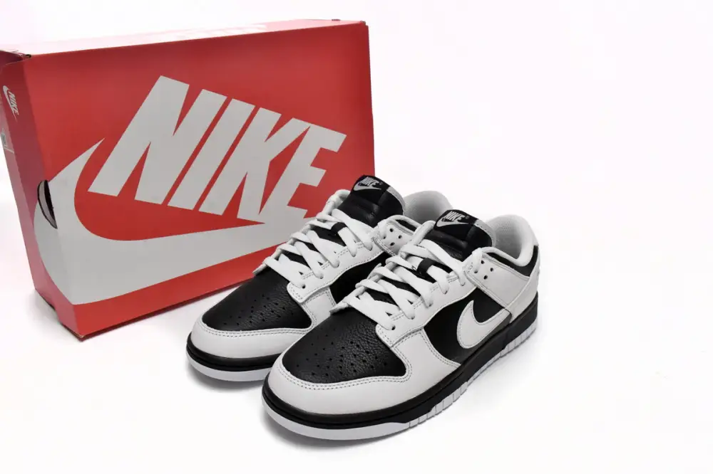 Nike panda reps shoes Dunk Low Reverse Panda FD9064-011