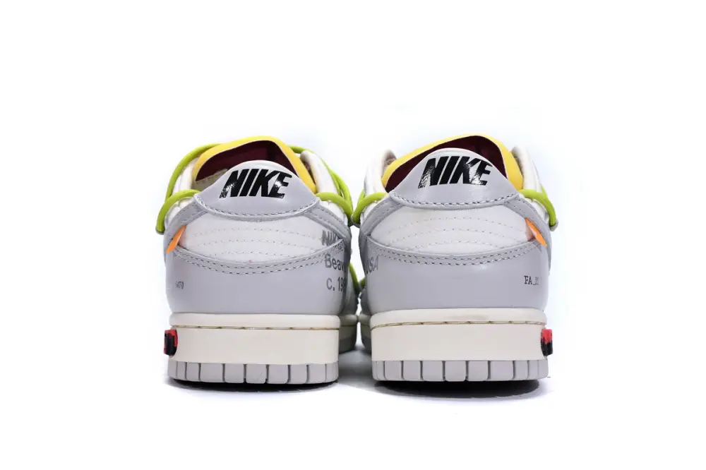 OFF dunk no.08 WHITE x Nike Dunk SB Low The 50 NO.08 DM1602-106