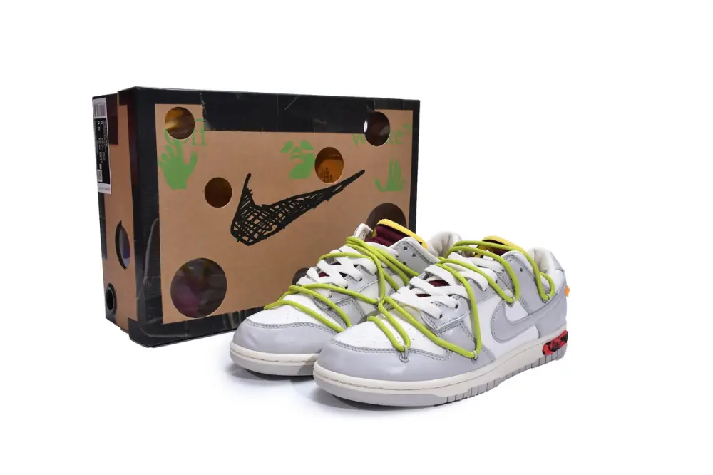 OFF dunk no.08 WHITE x Nike Dunk SB Low The 50 NO.08 DM1602-106