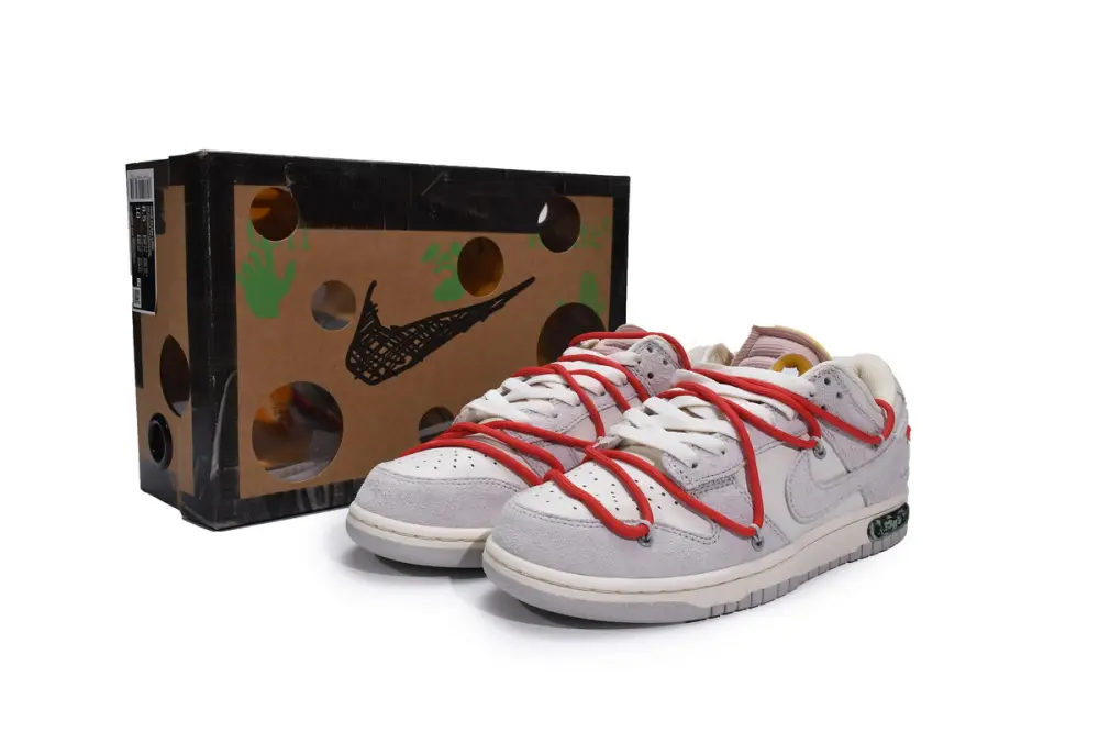 OFF Off-White Lot 33 WHITE x Nike Dunk SB Low The 50 NO.33 DJ0950-118