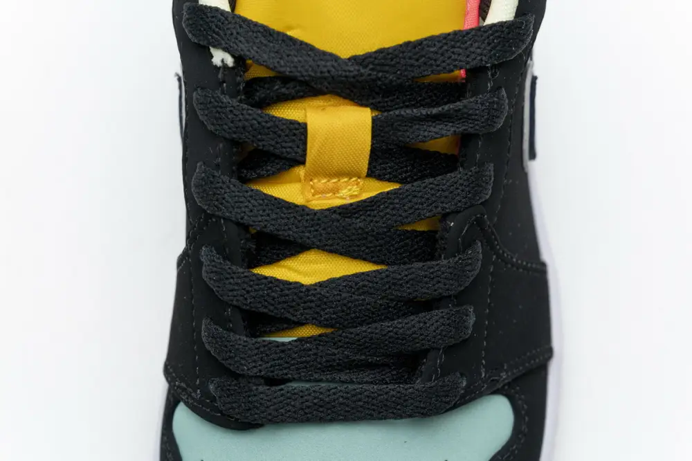 Air Jordan 1 Low Jordan 1 Low Black Aurora Green Laser Orange CK3022-013