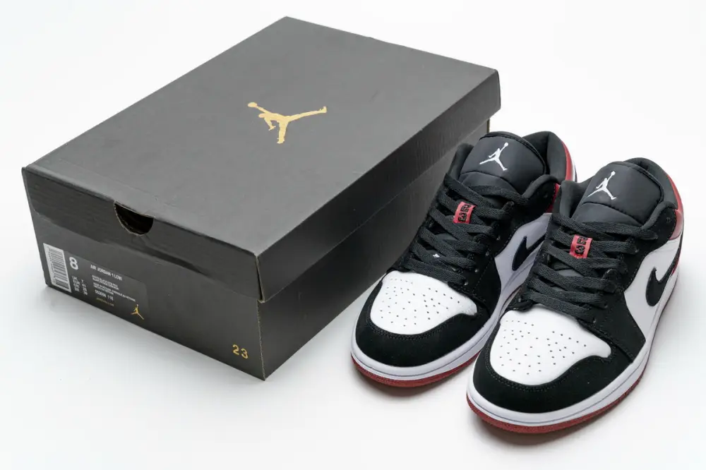 Air Jordan 1 Black Toe jordan 1 Low Black Toe 553558-116