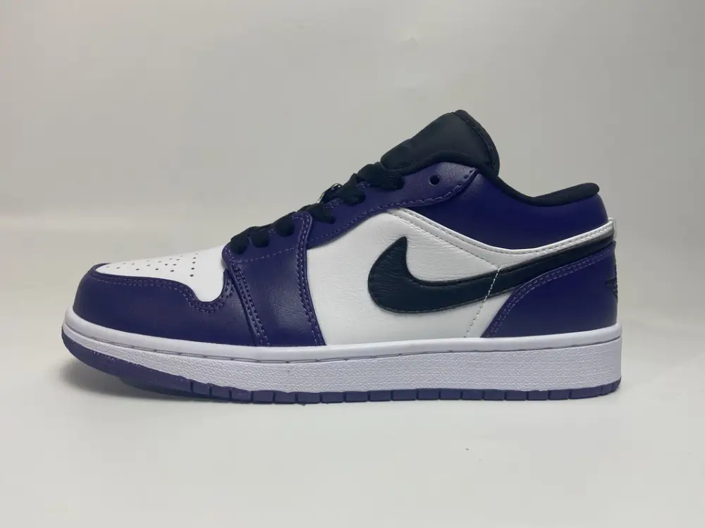 Air Jordan 1 Low Court Purple 553558-500 