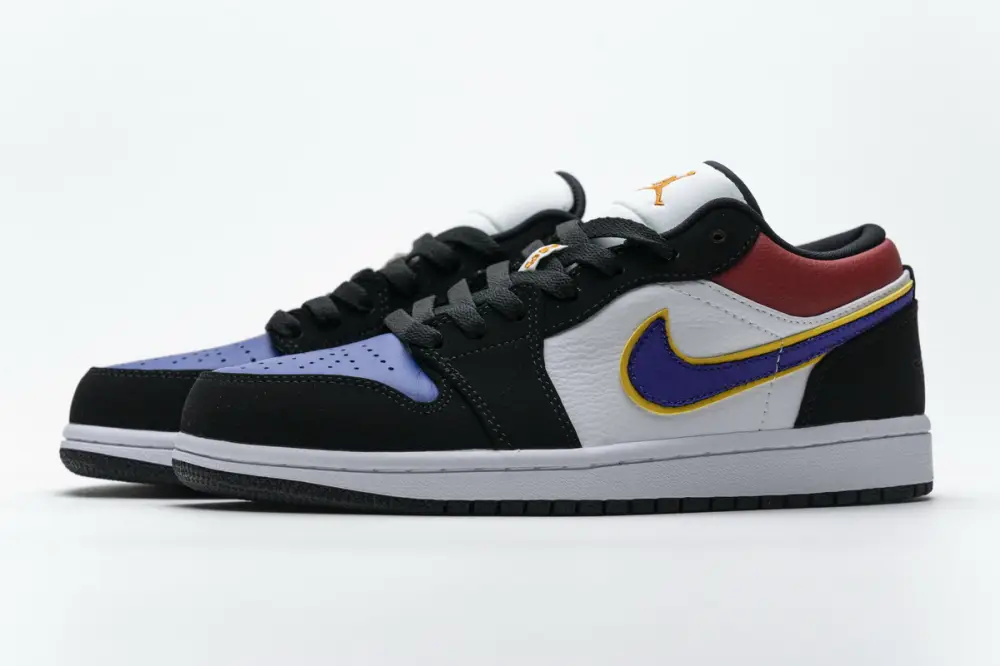 Air jordan 1 low copy Jordan 1 Low Lakers Top 3 CJ9216-051