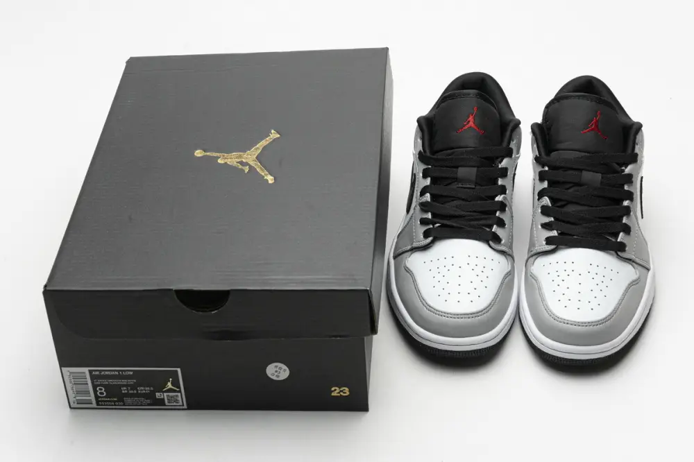 Air jordan 1 low rep Jordan 1 Low Light Smoke Grey 553558-030