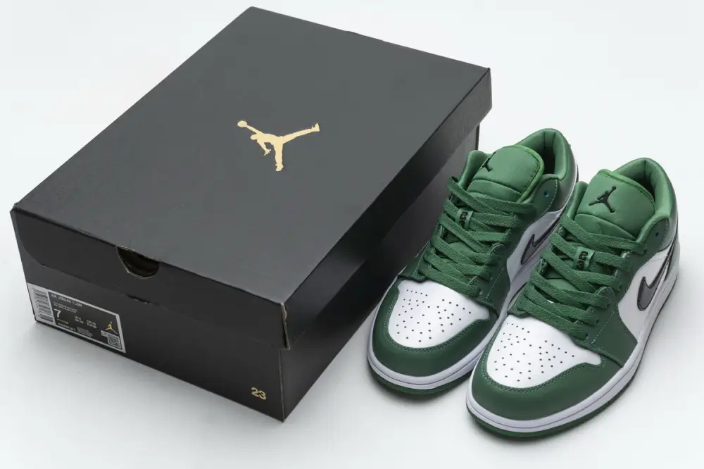 Air jordan 1 low Jordan 1 Low Pine Green 553558-301