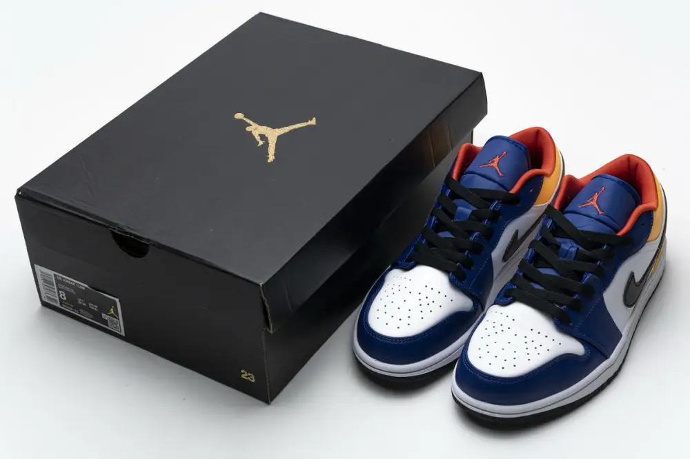 Air Jordan 1 Low Royal Yellow 553558-123 