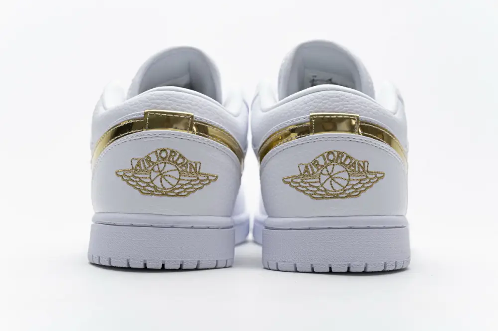 Air Jordan 1 Low Jordan 1 Low  Reps White Metallic Gold (W) CZ4776-100