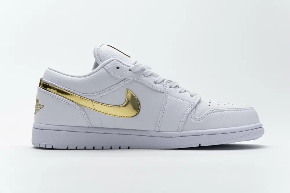 Air Jordan 1 Low Jordan 1 Low  Reps White Metallic Gold (W) CZ4776-100