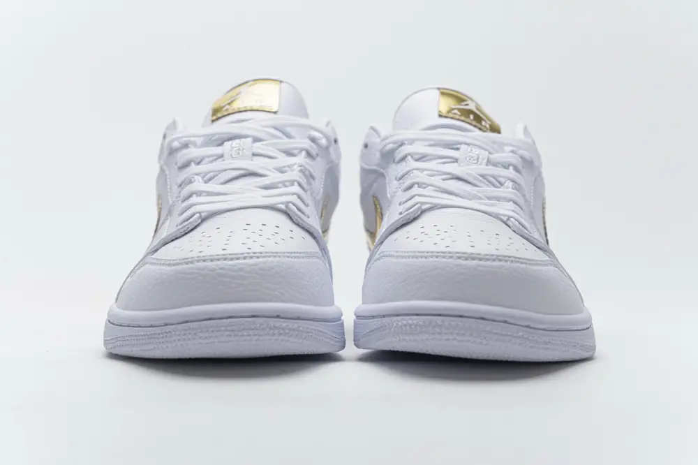 Air Jordan 1 Low Jordan 1 Low  Reps White Metallic Gold (W) CZ4776-100