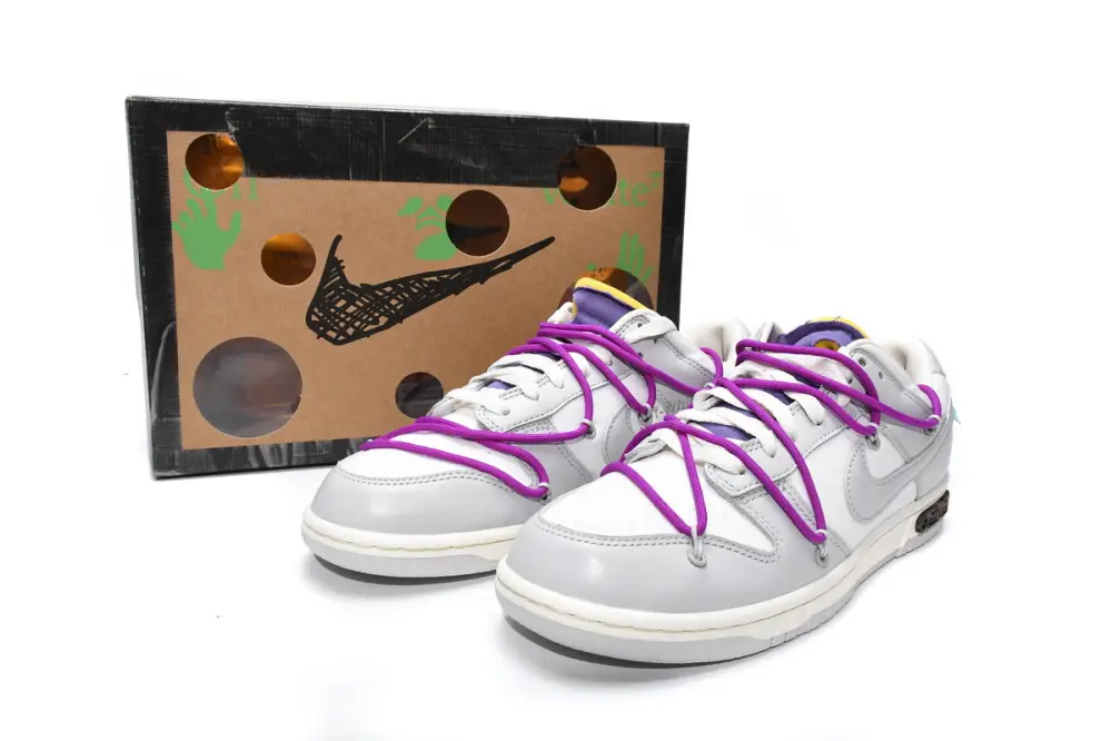OFF WHITE x Nike Dunk SB Off-White dunk Low The 50 NO.28 DM1602-111