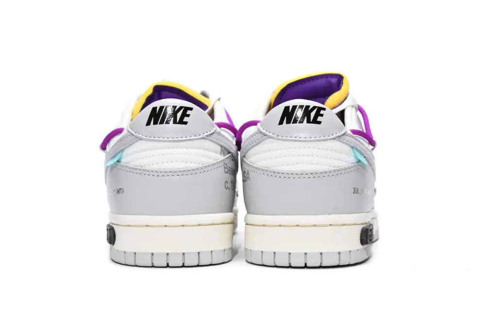 OFF WHITE x Nike Dunk SB Off-White dunk Low The 50 NO.28 DM1602-111