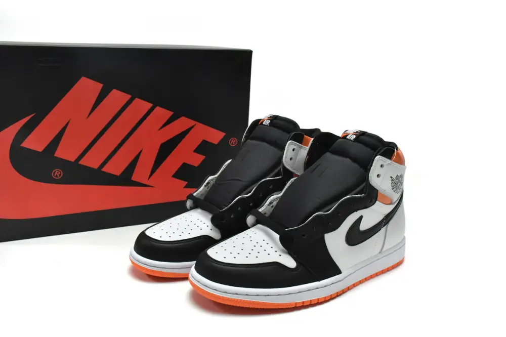 Air Jordan 1 reps shoes jordan 1 High OG Electro Orange 555088-180