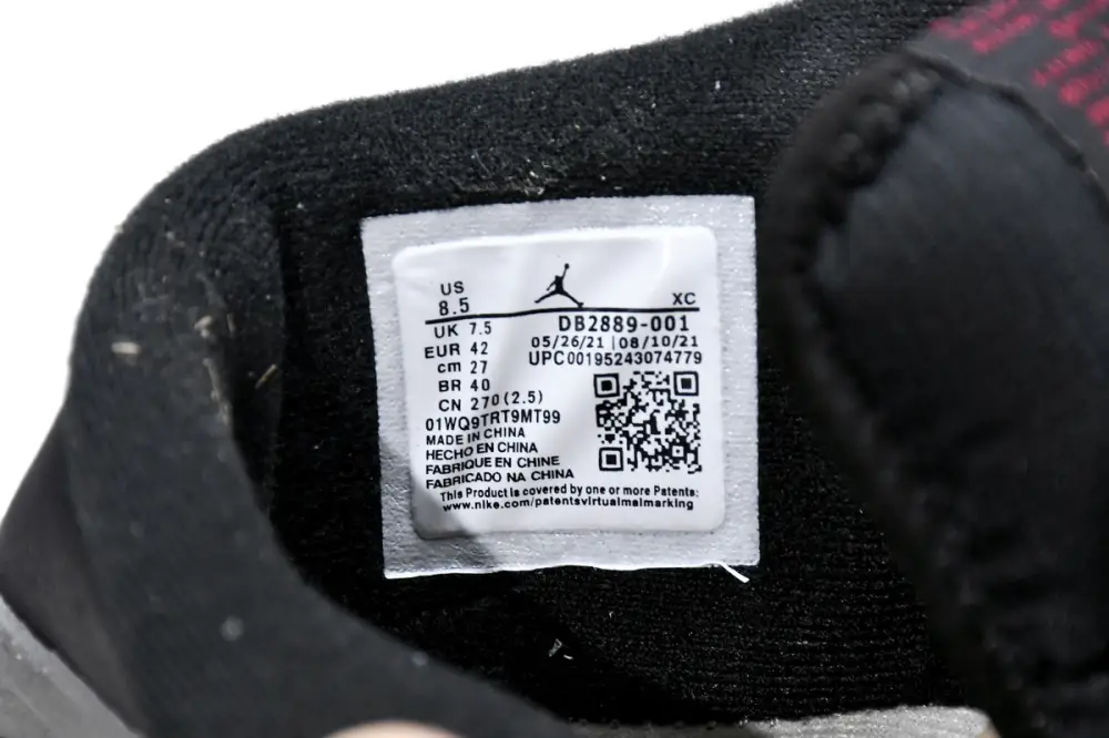 Air jordan 1 rep Jordan 1 Gray Hook DB2889-001